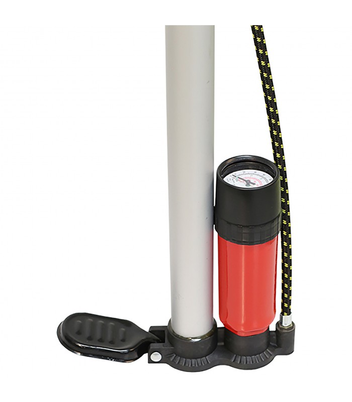 BOMBA DE PIE ACUMULADOR Y MANÓMETRO
