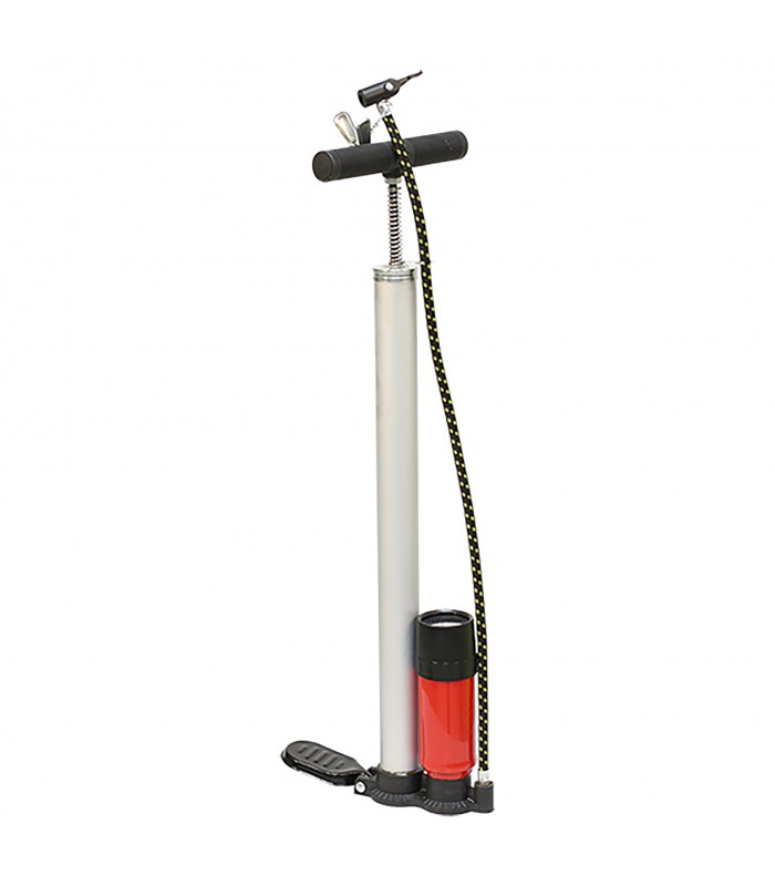 BOMBA DE PIE ACUMULADOR Y MANÓMETRO