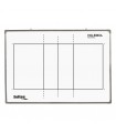 PIZARRA MAGNÉTICA CERCO DE ALUMINIO 60 X 90 CM VOLEIBOL