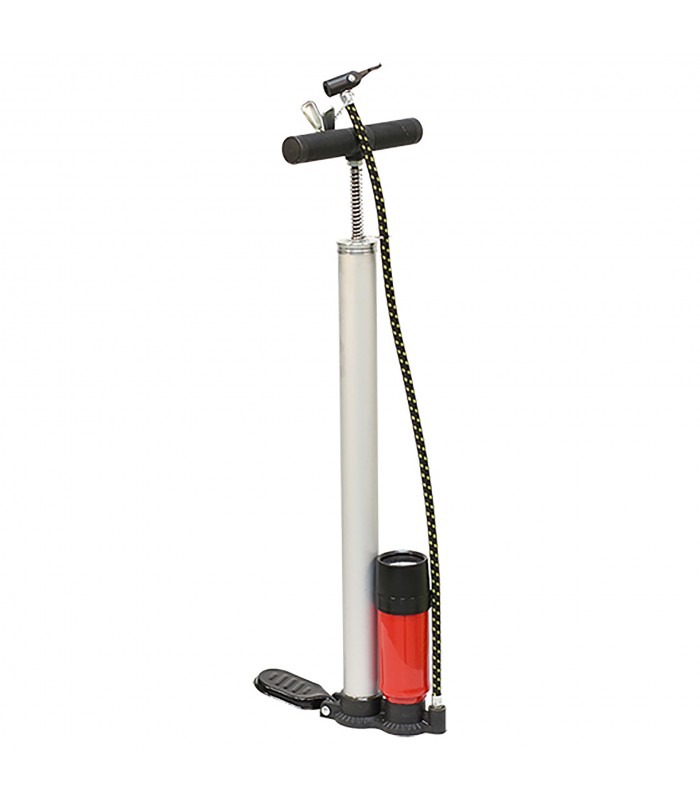 BOMBA DE PIE ACUMULADOR Y MANÓMETRO